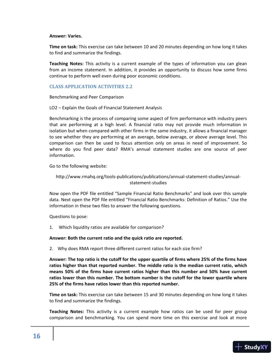 Class Notes for Corporate Finance, 2nd Edition, page 27