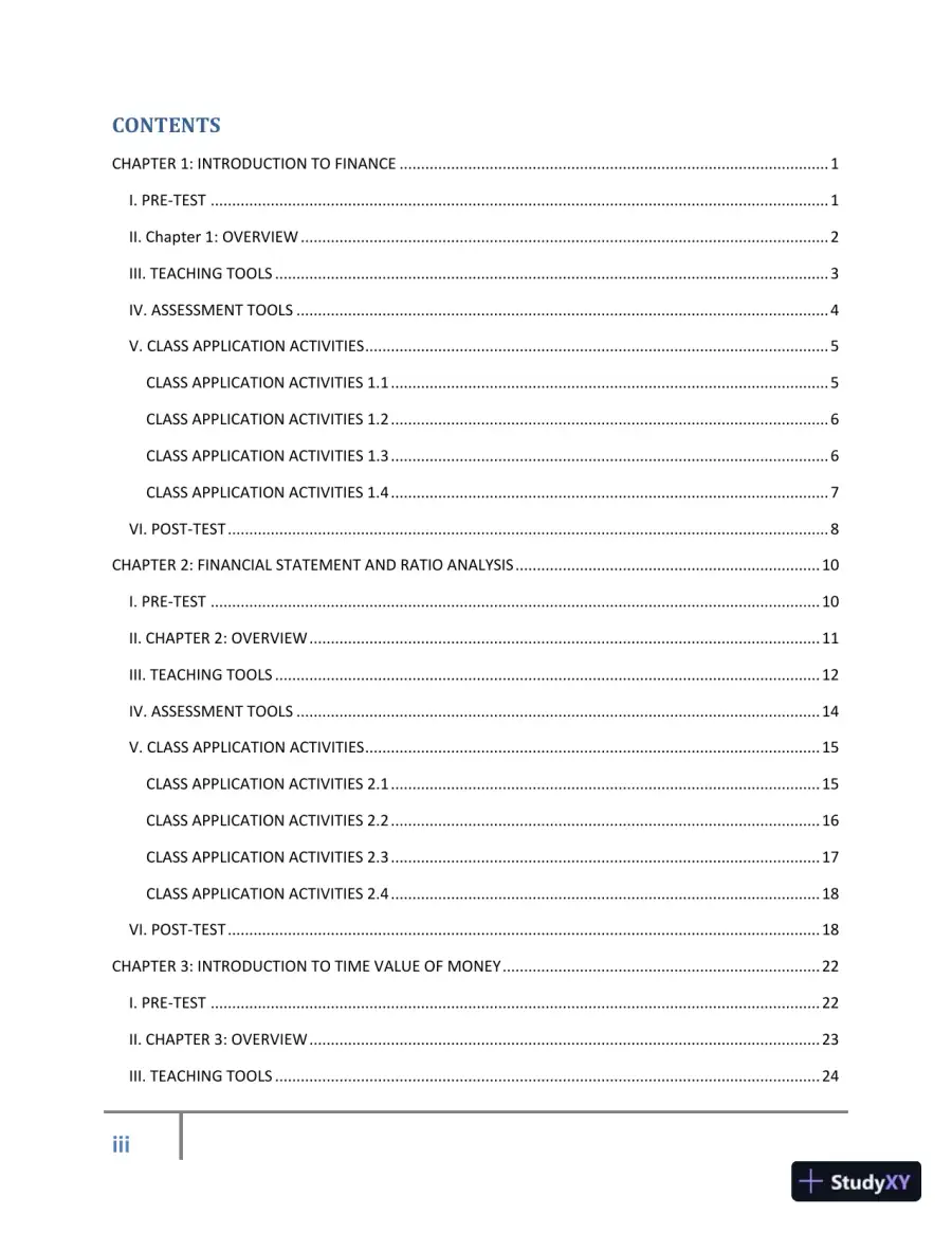 Class Notes for Corporate Finance, 2nd Edition, page 4