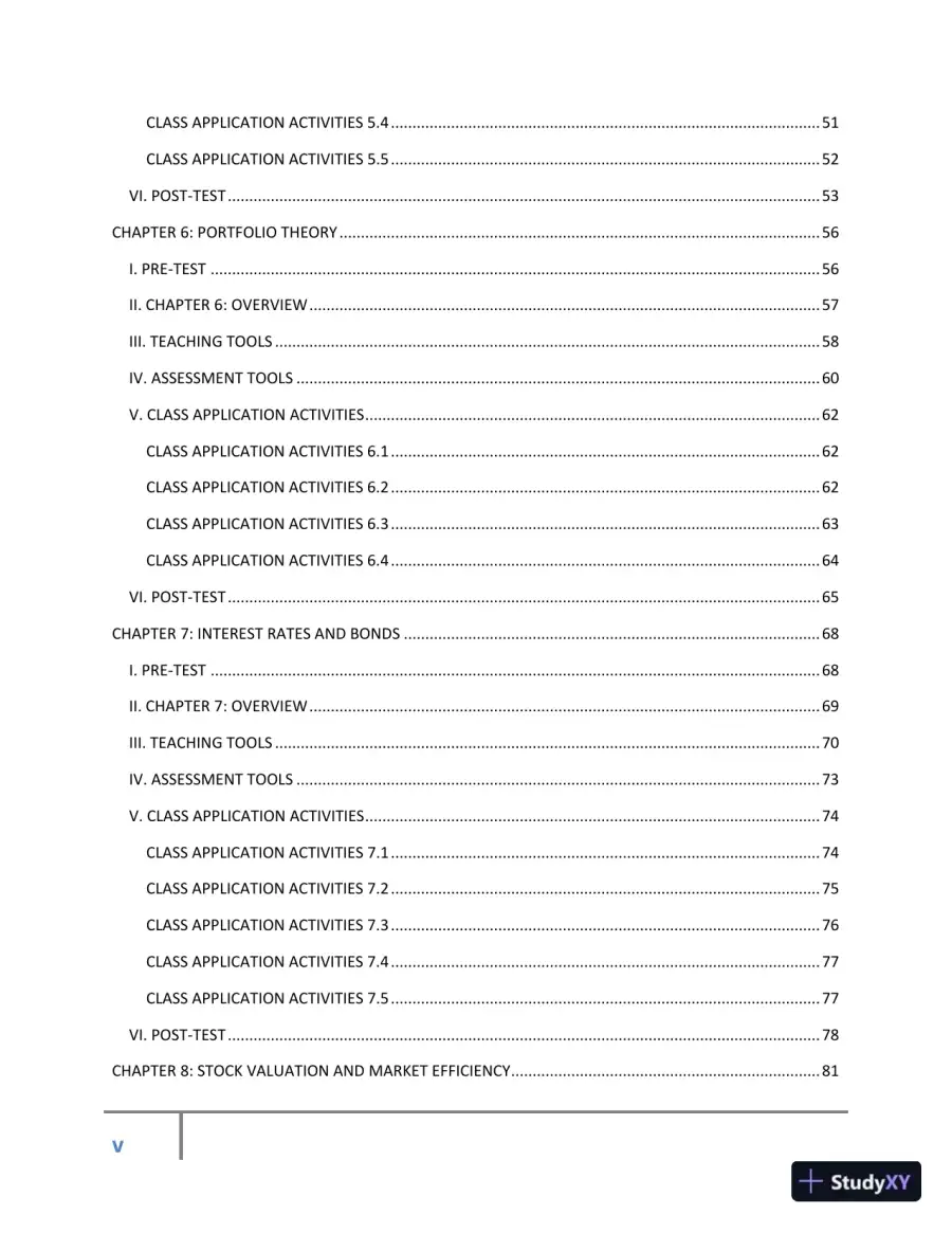 Class Notes for Corporate Finance, 2nd Edition, page 6