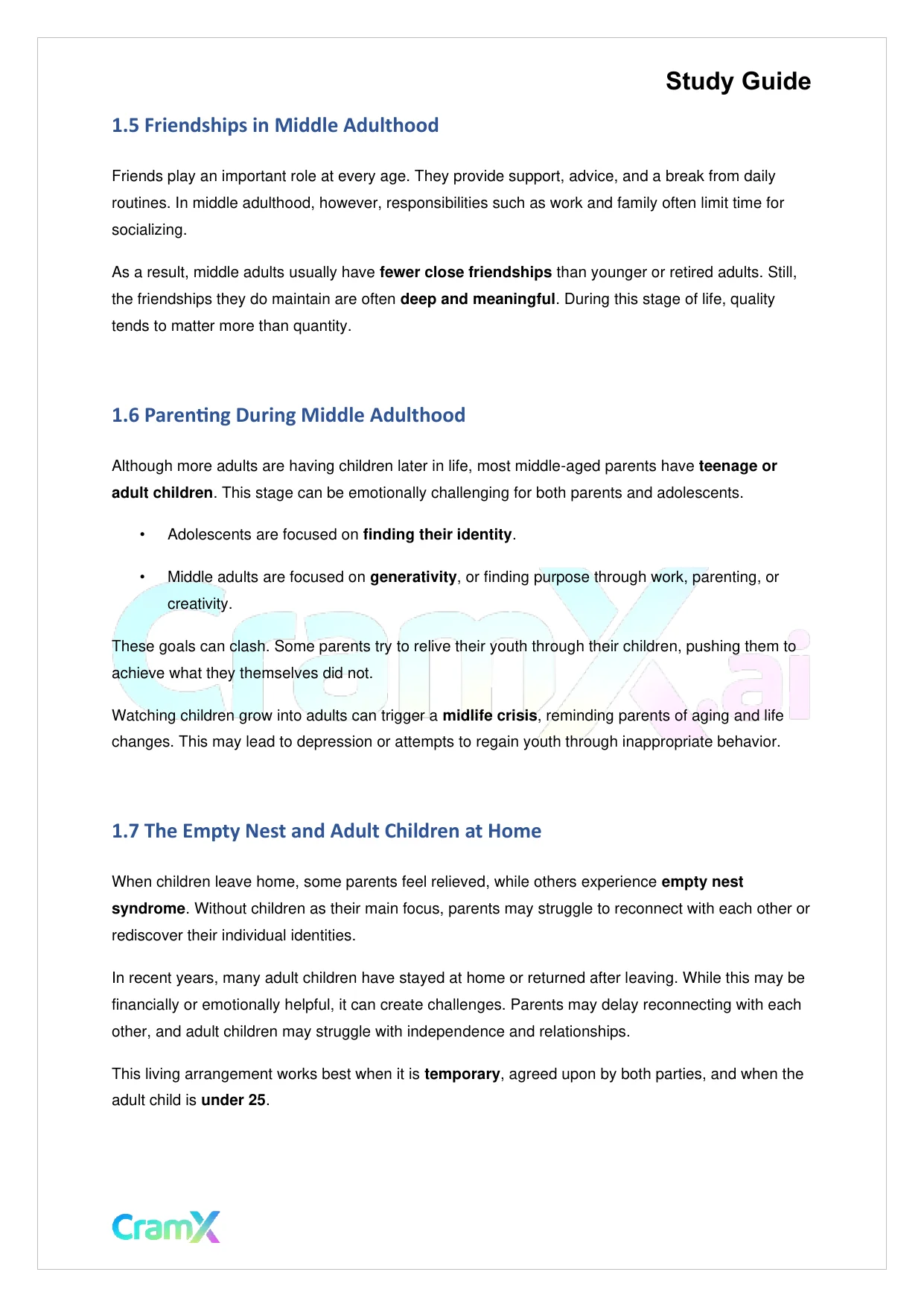 Sociology - Marriage, Family, Alternative Lifestyl - Page 3 preview image