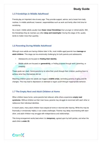 Sociology - Marriage, Family, Alternative Lifestyl - Page 3 preview image