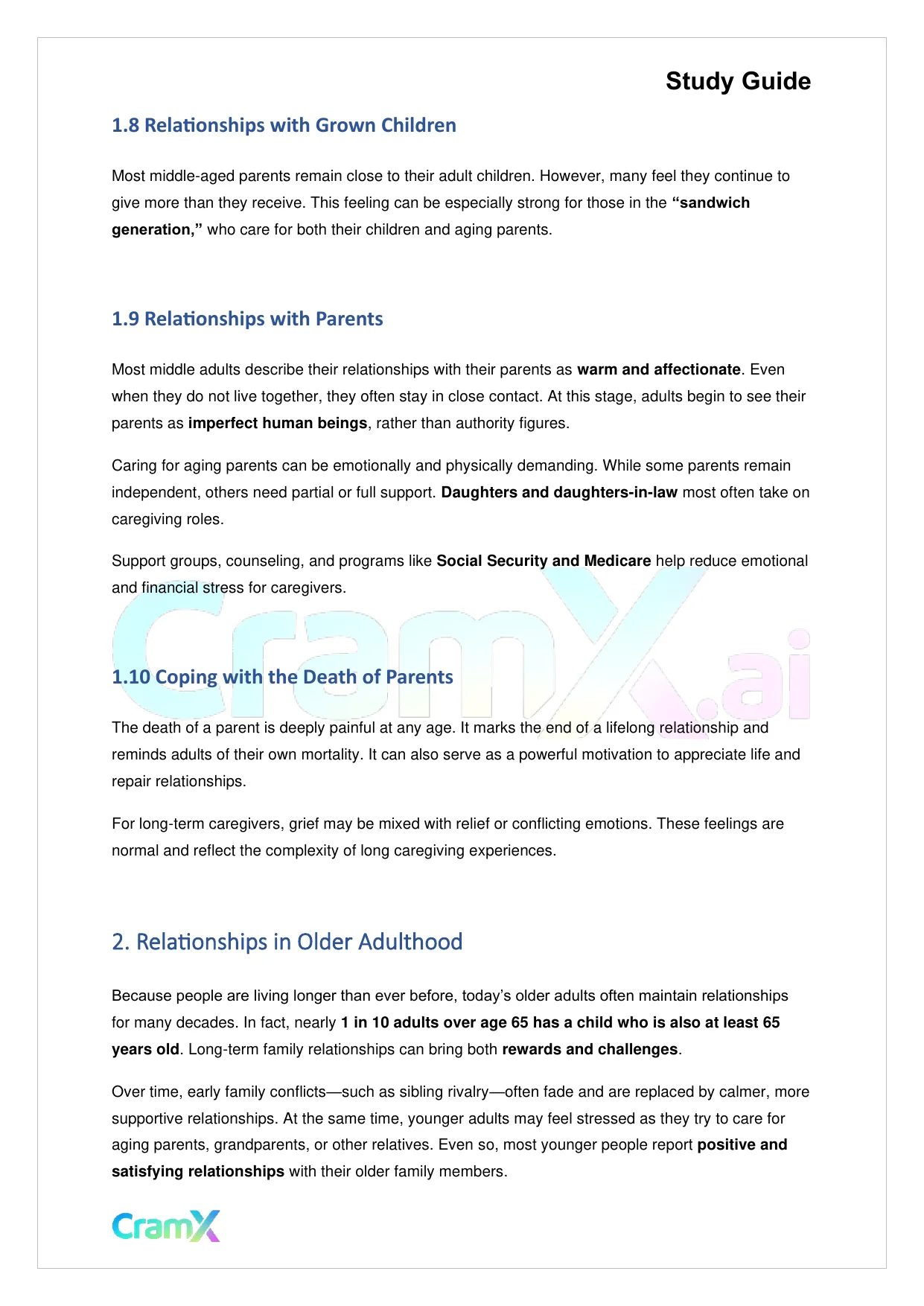 Sociology - Marriage, Family, Alternative Lifestyl - Page 4 preview image