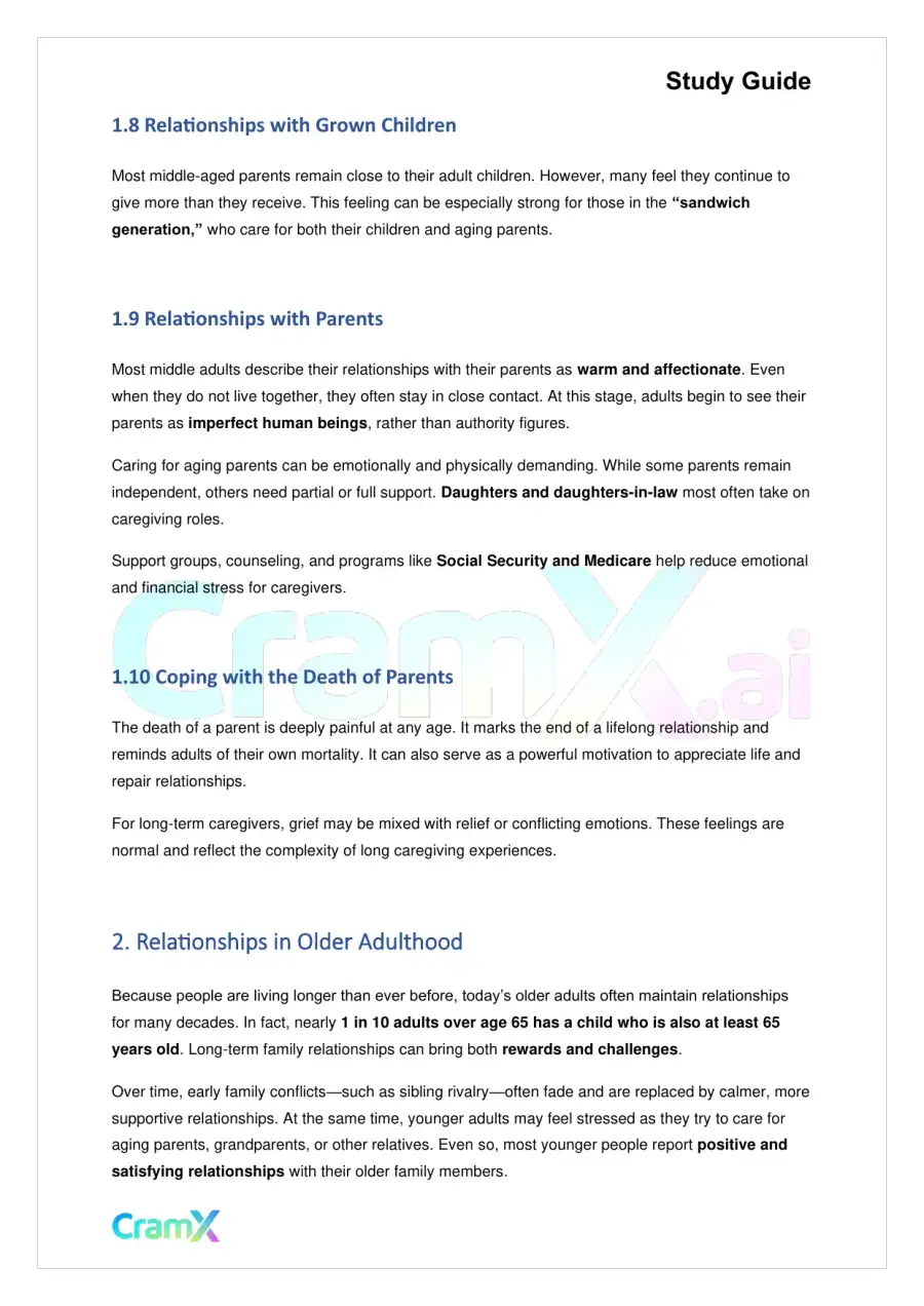 Sociology - Marriage, Family, Alternative Lifestyl, page 4