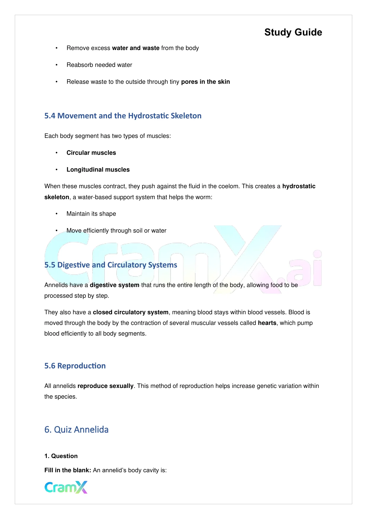 Biology - Animals Invertebrates - Page 9 preview image
