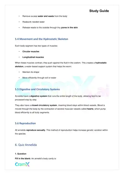 Biology - Animals Invertebrates - Page 9 preview image