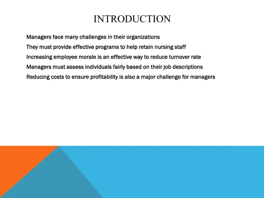 Management Challenges, page 2