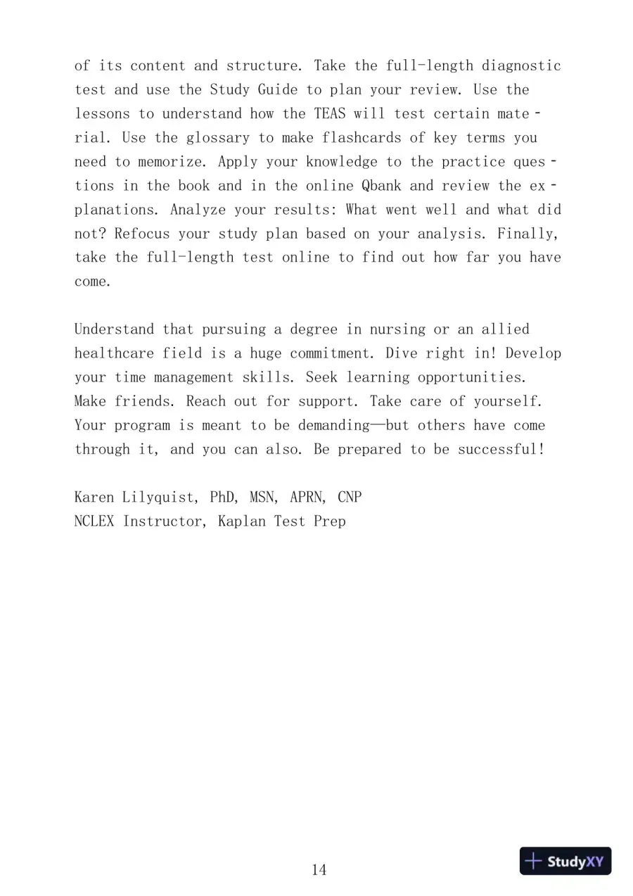 ATI TEAS Prep Plus: 2 Practice Tests + Proven Strategies [Excluded Online Resource] (Kaplan Test Prep) (2019), page 16