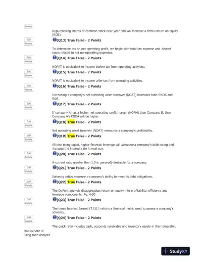 Financial Statement Analysis - Page 3 preview image