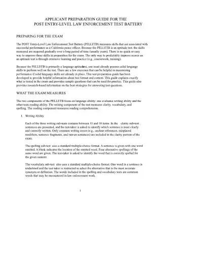 Applicant Preparation Guide - Page 1 preview image