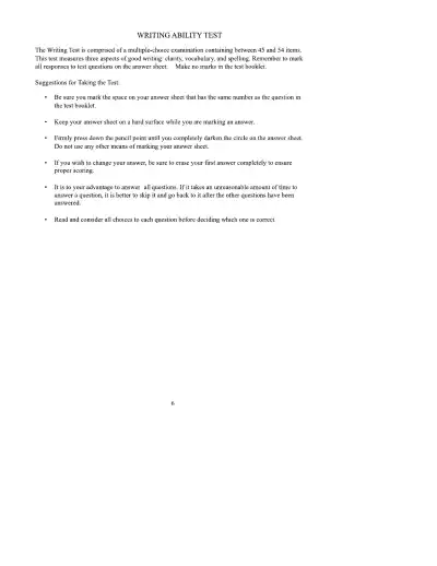 Applicant Preparation Guide - Page 6 preview image