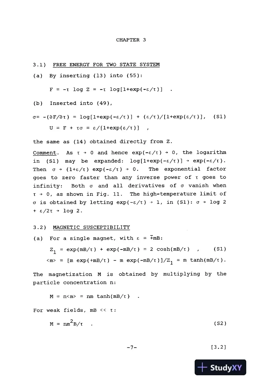 Solution Manual For Thermal Physics, 2nd Edition, page 6