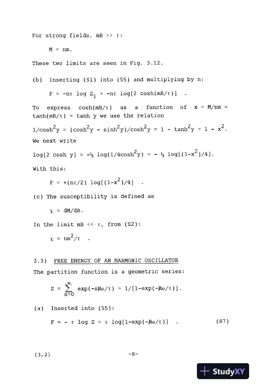 Solution Manual For Thermal Physics, 2nd Edition, page 7