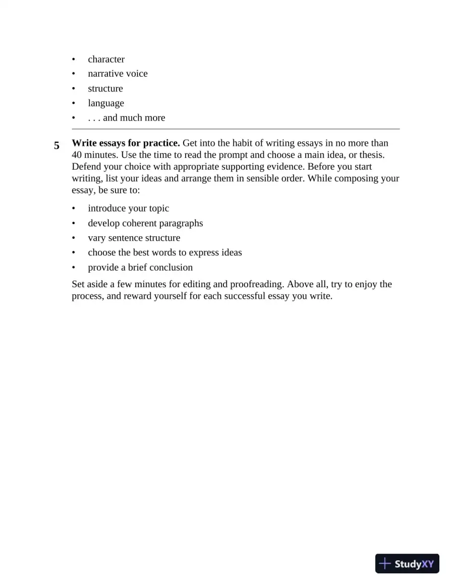AP English Literature and Composition Premium, 2022-2023: 8 Practice Tests + Comprehensive Review (2022-2023), page 13
