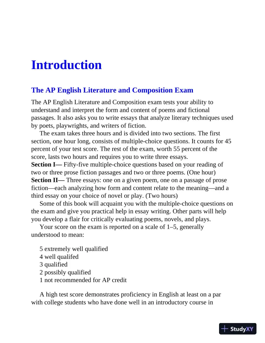 AP English Literature and Composition Premium, 2022-2023: 8 Practice Tests + Comprehensive Review (2022-2023), page 14