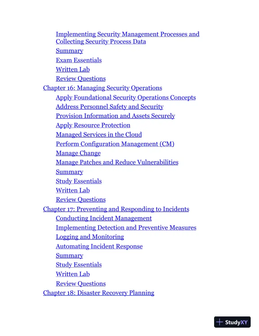 ISC2� CISSP� Certified Information Systems Security Professional Official Study Guide, 10th Edition (2024), page 10