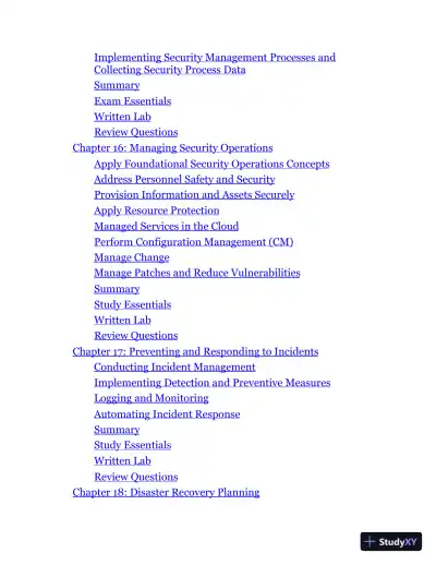 ISC2� CISSP� Certified Information Systems Security Professional Official Study Guide, 10th Edition (2024) - Page 10 preview image