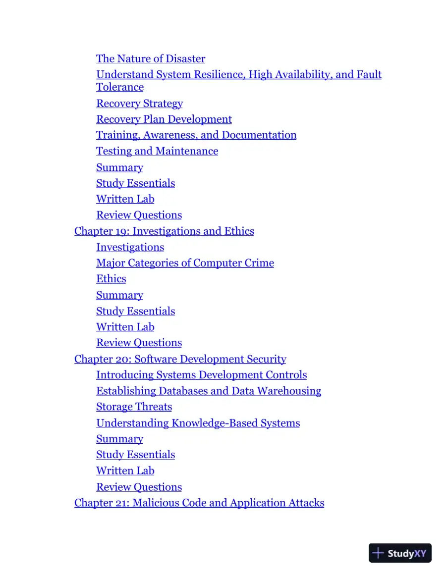 ISC2� CISSP� Certified Information Systems Security Professional Official Study Guide, 10th Edition (2024), page 11