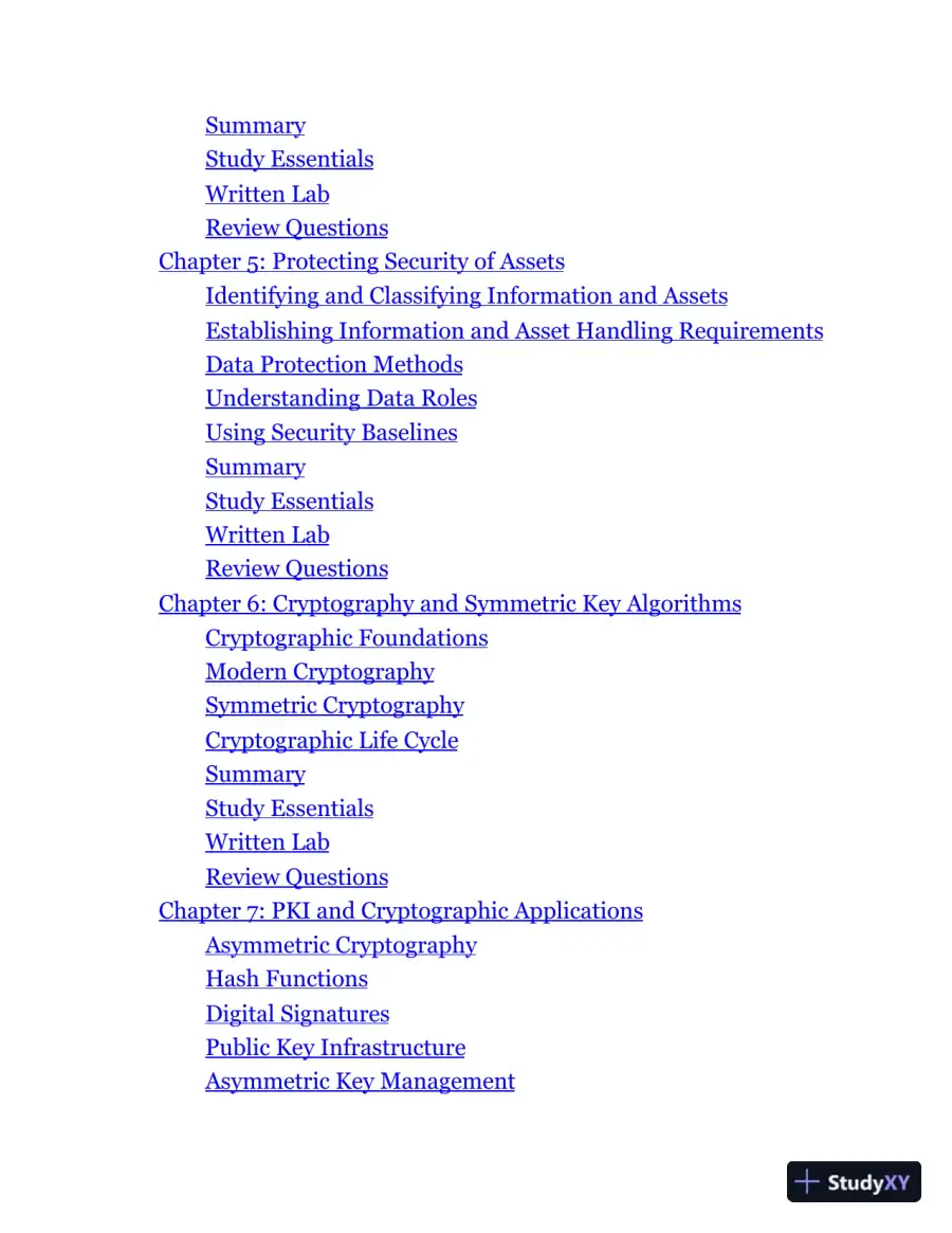 ISC2� CISSP� Certified Information Systems Security Professional Official Study Guide, 10th Edition (2024), page 5