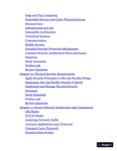 ISC2� CISSP� Certified Information Systems Security Professional Official Study Guide, 10th Edition (2024) - Page 7 preview image