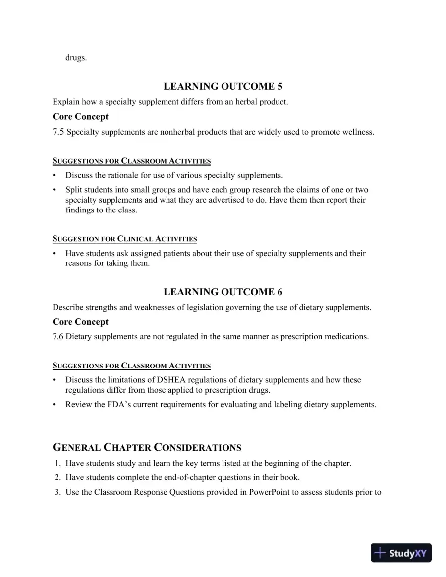 Class Notes for Core Concepts in Pharmacology, 5th Edition, page 30