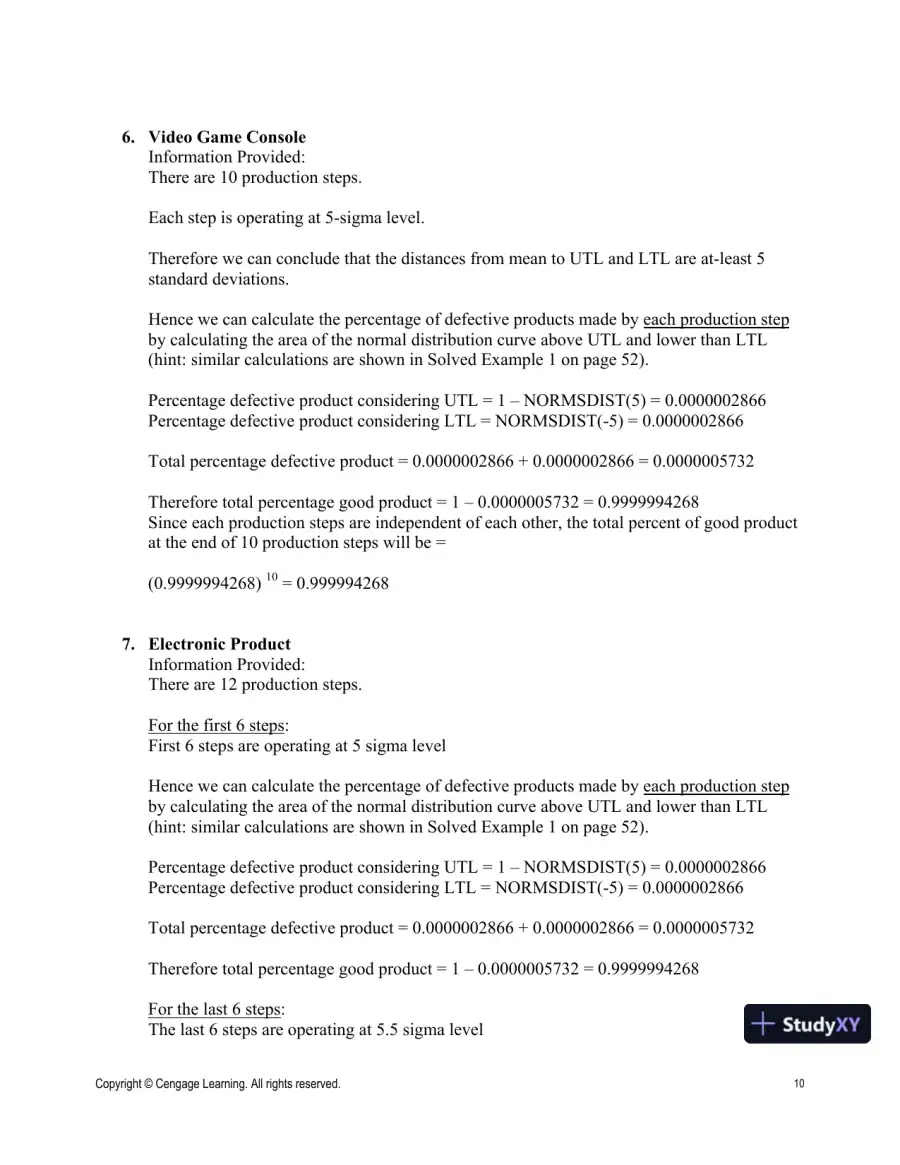 Operations And Supply Chain Management For The 21st Century, 1st Edition Solution Manual, page 10