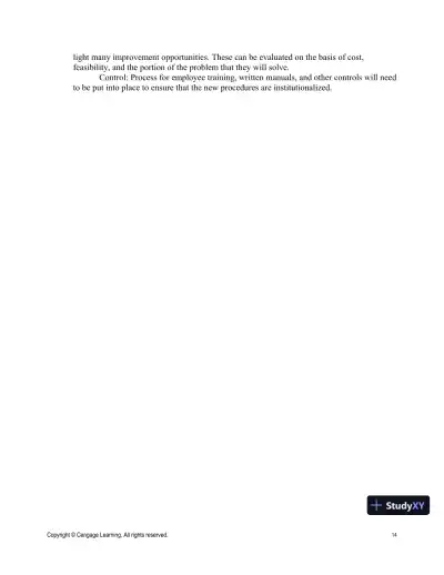 Operations And Supply Chain Management For The 21st Century, 1st Edition Solution Manual - Page 14 preview image