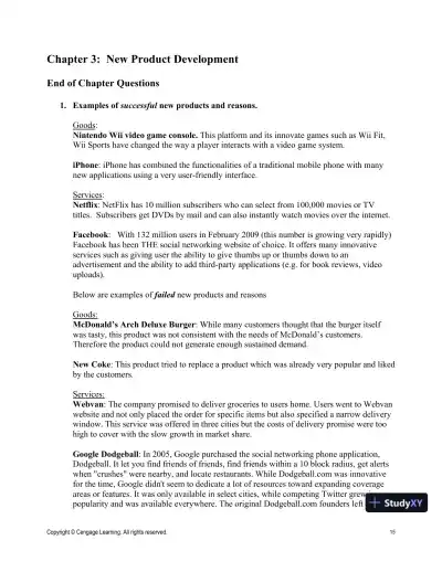 Operations And Supply Chain Management For The 21st Century, 1st Edition Solution Manual - Page 15 preview image