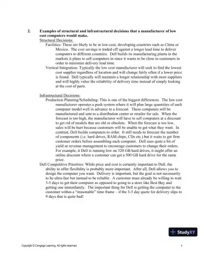 Operations And Supply Chain Management For The 21st Century, 1st Edition Solution Manual - Page 4 preview image