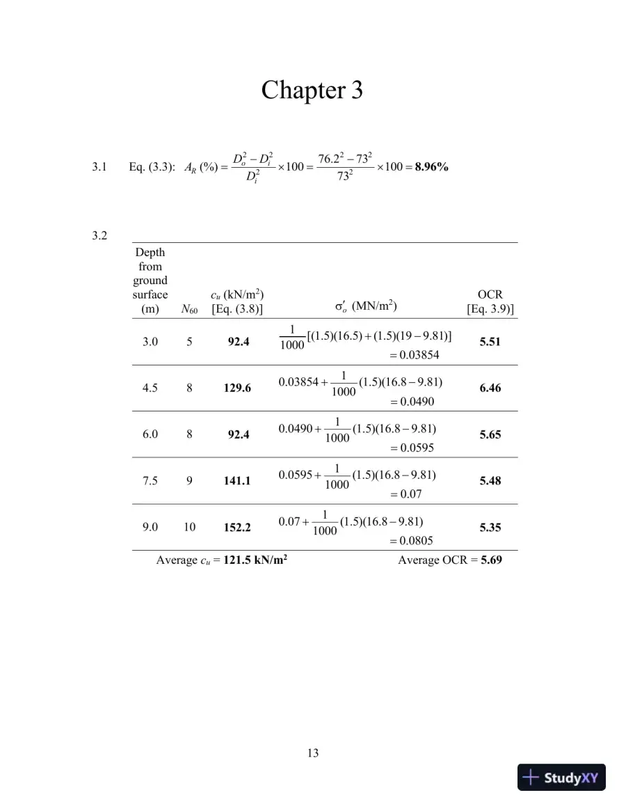 Principles Of Foundation Engineering, 8th Edition Solution Manual, page 16