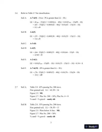 Principles Of Foundation Engineering, 8th Edition Solution Manual - Page 6 preview image