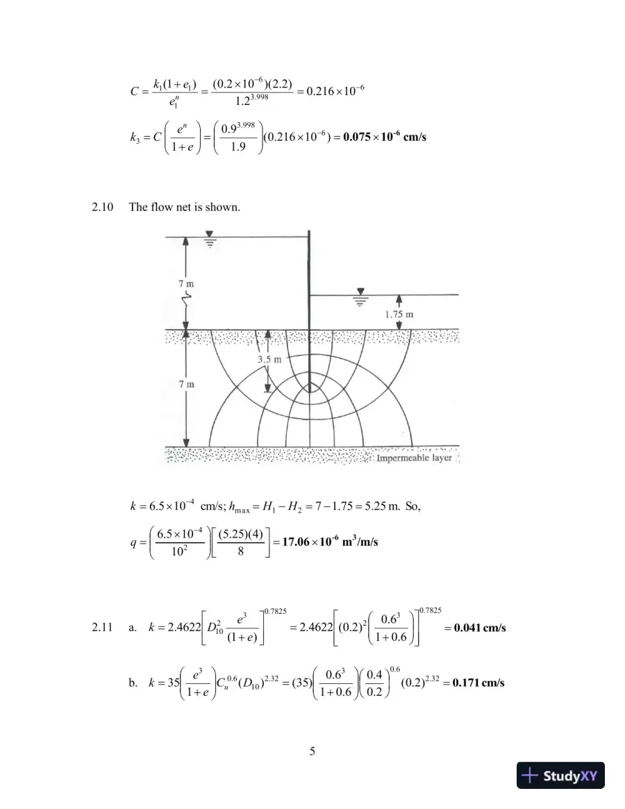Principles Of Foundation Engineering, 8th Edition Solution Manual, page 8