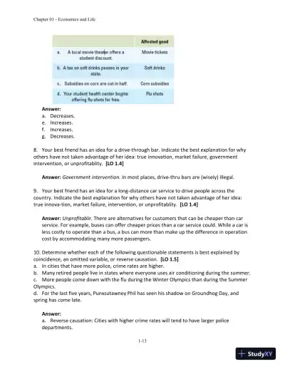 Macroeconomics, 2nd Edition Solution Manual - Page 14 preview image