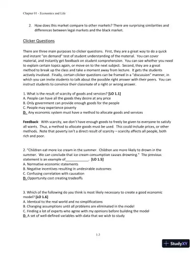 Macroeconomics, 2nd Edition Solution Manual - Page 4 preview image