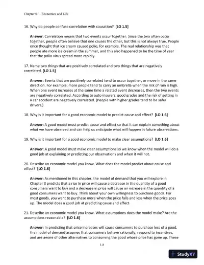 Macroeconomics, 2nd Edition Solution Manual - Page 9 preview image