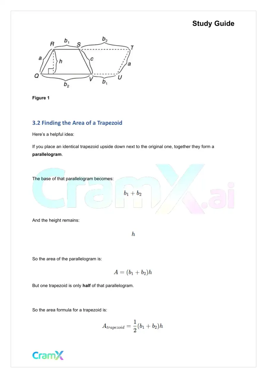 Geometry - Perimeter and Area, page 9