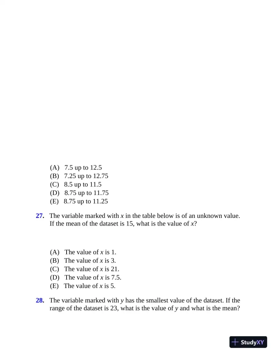 5 Steps to a 5: 500 AP Statistics Questions to Know by Test Day (2020), page 21