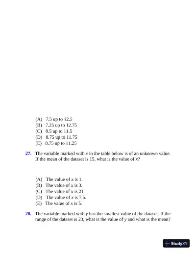 5 Steps to a 5: 500 AP Statistics Questions to Know by Test Day (2020) - Page 21 preview image