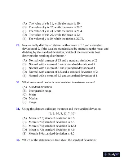 5 Steps to a 5: 500 AP Statistics Questions to Know by Test Day (2020) - Page 22 preview image