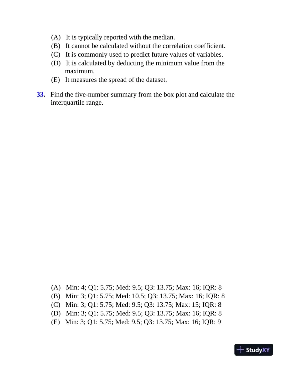 5 Steps to a 5: 500 AP Statistics Questions to Know by Test Day (2020), page 23