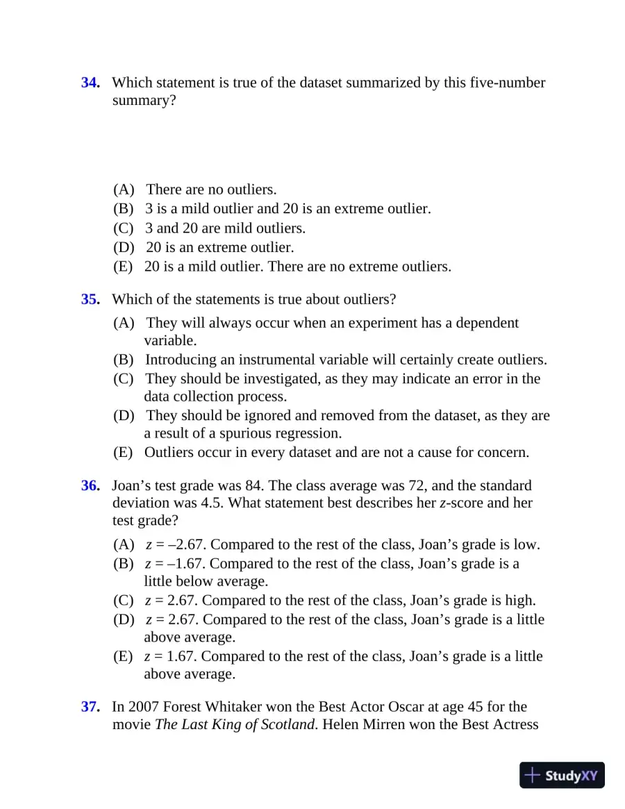 5 Steps to a 5: 500 AP Statistics Questions to Know by Test Day (2020), page 24