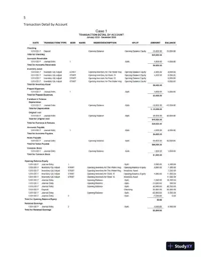 Solution Manual For Using QuickBooks Online for Accounting, 3rd Edition - Page 9 preview image