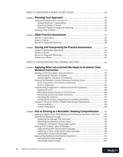 GMAT Prep 2023 For Dummies With Online Practice (2022) - Page 13 preview image