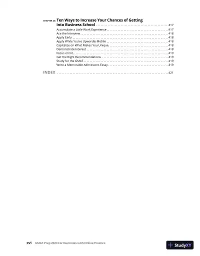 GMAT Prep 2023 For Dummies With Online Practice (2022) - Page 19 preview image