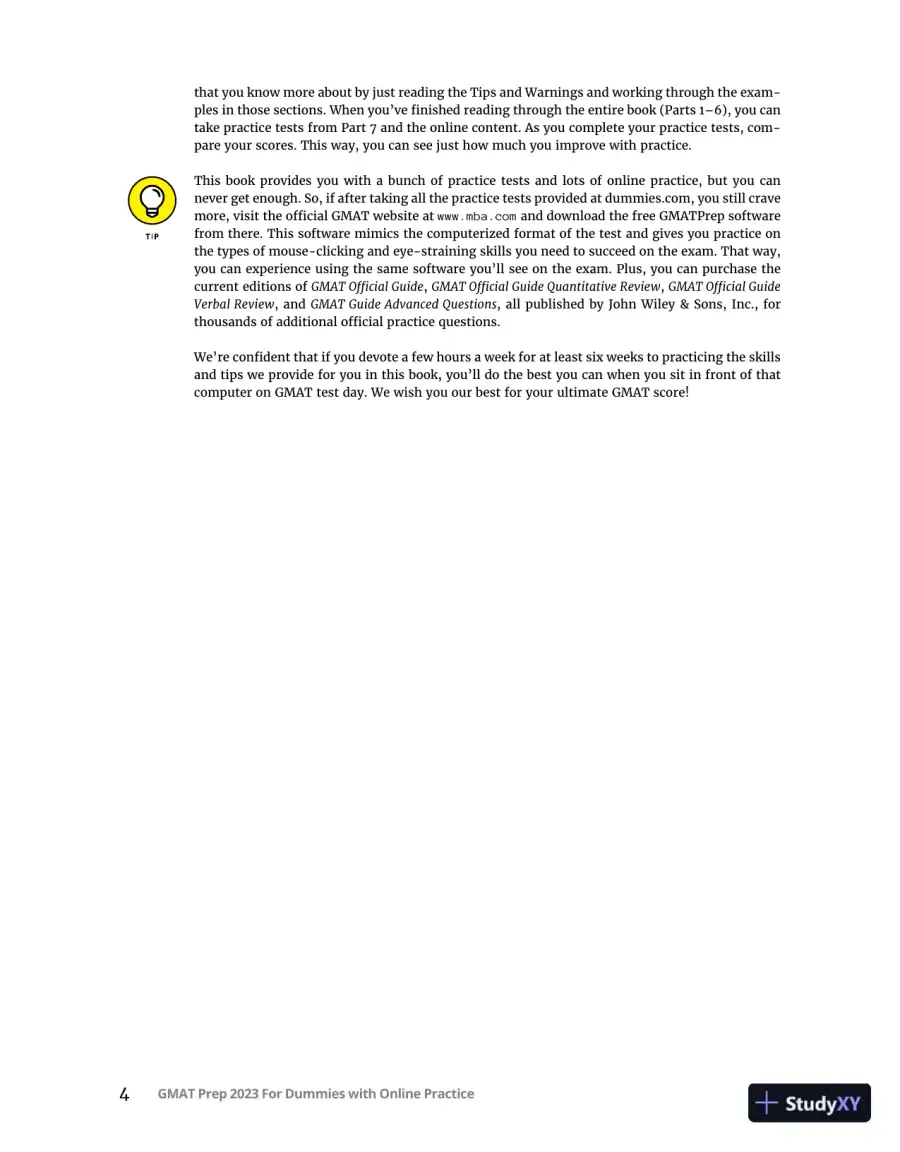 GMAT Prep 2023 For Dummies With Online Practice (2022), page 23
