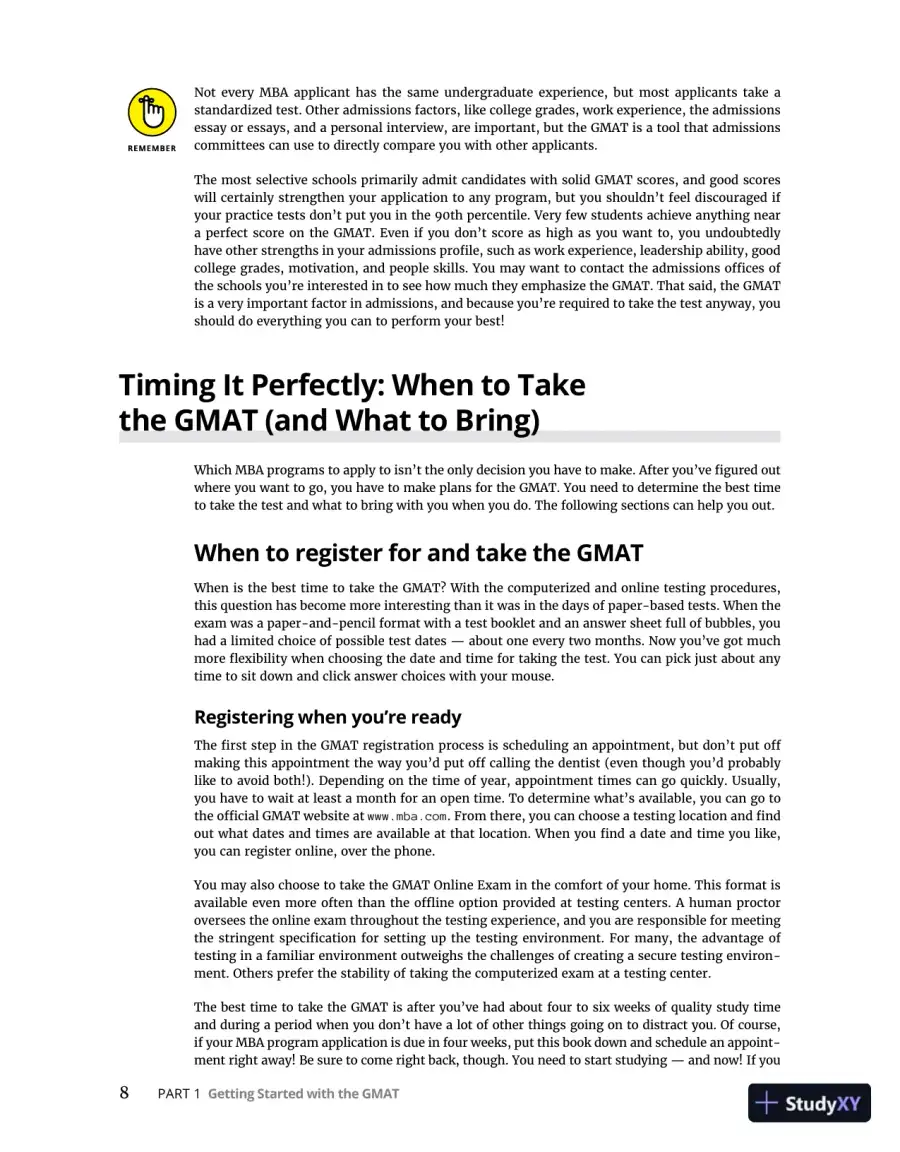 GMAT Prep 2023 For Dummies With Online Practice (2022), page 27