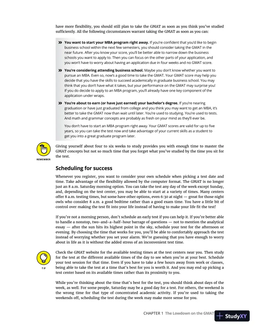 GMAT Prep 2023 For Dummies With Online Practice (2022), page 28