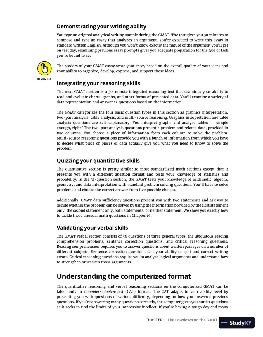 GMAT Prep 2023 For Dummies With Online Practice (2022), page 30