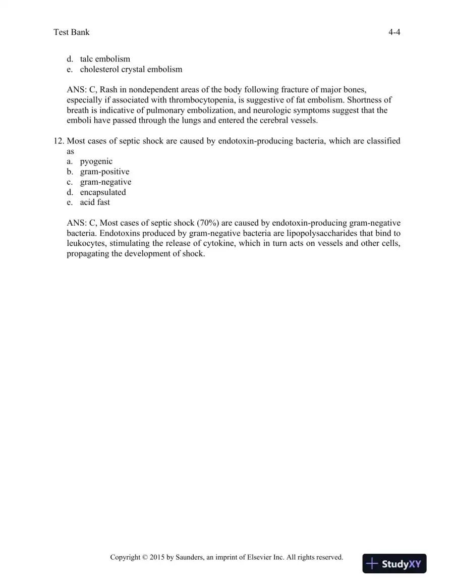 Robbins and Cotran Pathologic Basis of Disease (Robbins Pathology) 9th Edition Test Bank, page 12