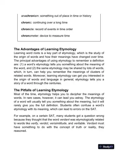SAT Power Vocab : A Complete Guide to Vocabulary Skills and Strategies for the SAT (2024) - Page 19 preview image