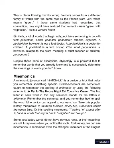 SAT Power Vocab : A Complete Guide to Vocabulary Skills and Strategies for the SAT (2024) - Page 20 preview image